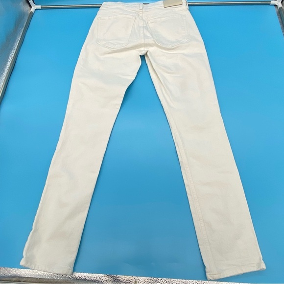 Citizens Of Humanity Distressed Racer White Jeans Size 25 - Picture 5 of 11
